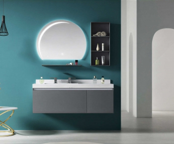 Modern Bathroom Cabinet-ID:796927933