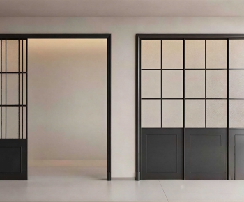 French Style Sliding Door-ID:614312895
