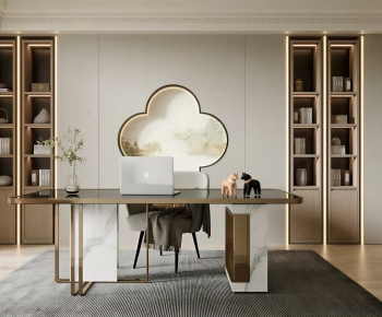 New Chinese Style Study Space-ID:220988999