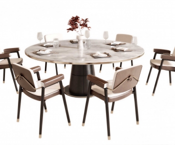 Modern Dining Table And Chairs-ID:379179002