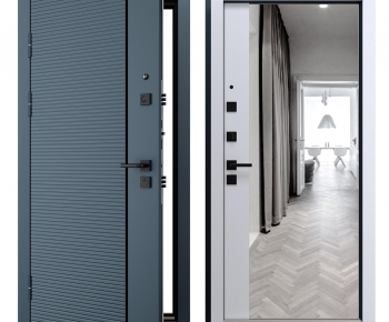 Modern Entrance Door-ID:246133096