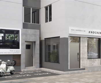 Modern Building Appearance-ID:775765908