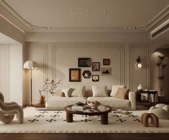 Modern A Living Room-ID:101680879