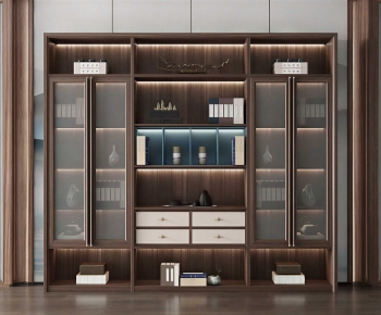 New Chinese Style Bookcase-ID:957015992
