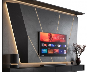 Modern TV Wall-ID:667551049