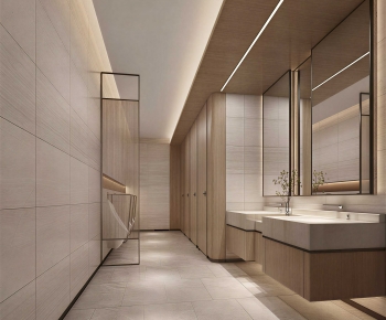 Modern Public Toilet-ID:590203059