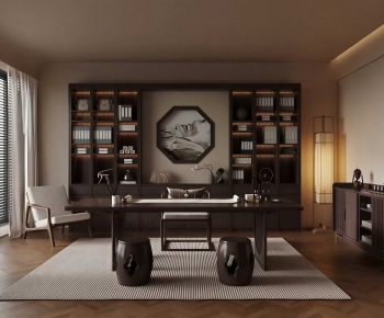 New Chinese Style Study Space-ID:668528084