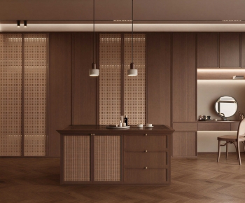 Modern Clothes Storage Area-ID:159850124