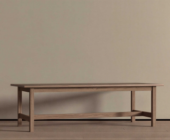 Wabi-sabi Style Dining Table-ID:712913042