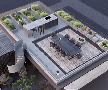 Modern Terrace-ID:713287128