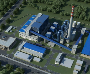 Modern Architectural Bird's-eye View Planning-ID:643132935