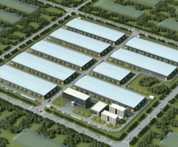 Modern Architectural Bird's-eye View Planning-ID:648480898