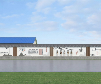 New Chinese Style Landscape Wall-ID:358839015