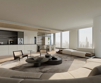 Modern A Living Room-ID:539542915