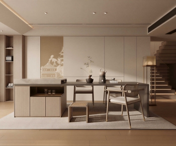 New Chinese Style Tea House-ID:618222956