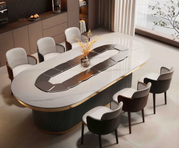 Modern Dining Table And Chairs-ID:488792908