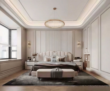 American Style Bedroom-ID:631702905