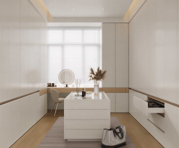 Modern Clothes Storage Area-ID:269625909