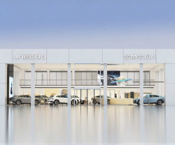 Modern Exhibition Hall-ID:884028915