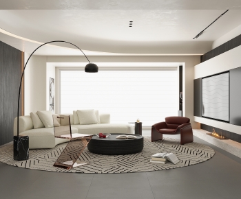 Modern A Living Room-ID:839613919
