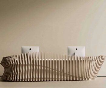Modern Reception Desk-ID:742367984