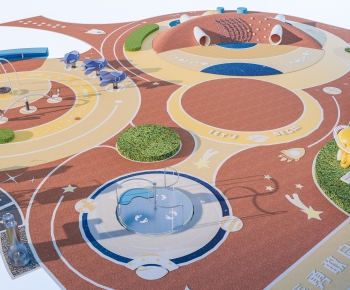 Modern Park Landscape-ID:840521106