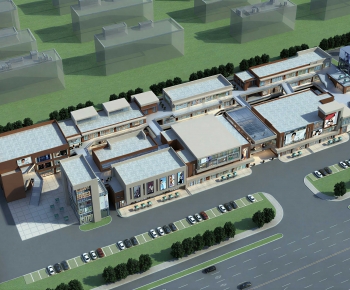 Modern Architectural Bird's-eye View Planning-ID:327563054