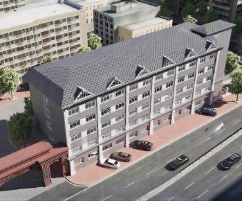 Modern Appearance Of Commercial Building-ID:539424908