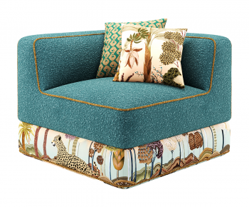 Modern Single Sofa-ID:437577015