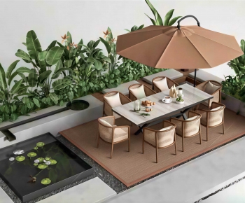 Modern Outdoor Tables And Chairs-ID:985073098