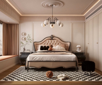 French Style Bedroom-ID:625500764