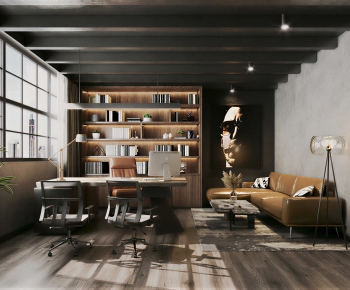 Industrial Style Manager's Office-ID:278619055
