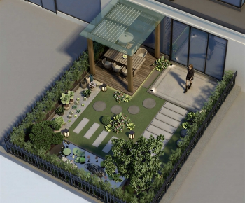 Modern Courtyard/landscape-ID:395764117