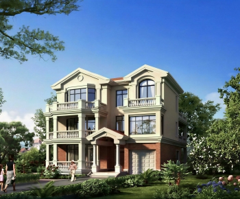 European Style Detached Villa-ID:135365965