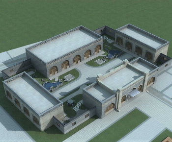 Chinese Style Residential Building-ID:795548926