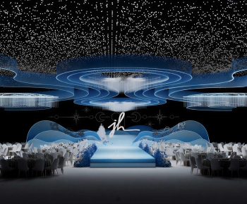 Modern Banquet Hall-ID:705530697