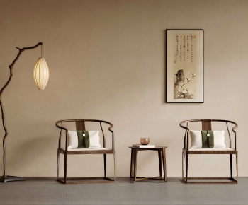 New Chinese Style Lounge Chair-ID:583483935