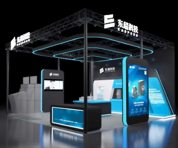 Modern Exhibition Hall-ID:210587987