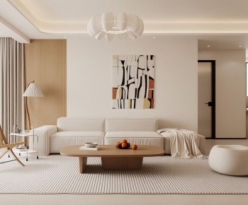 Modern A Living Room-ID:755845075