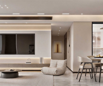 Modern A Living Room-ID:752299078