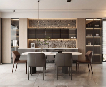 Modern Dining Room-ID:102140949