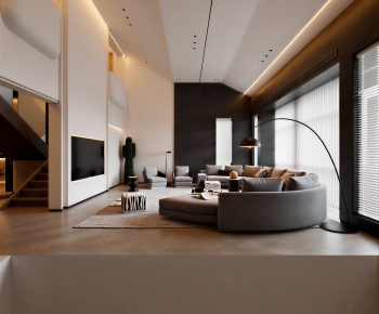 Modern A Living Room-ID:514612914