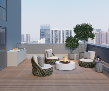 Modern Terrace-ID:821804055