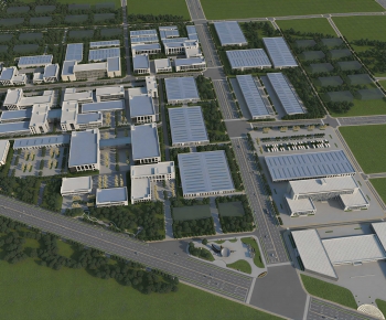 Modern Architectural Bird's-eye View Planning-ID:687684065