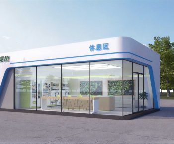 Modern Building Appearance-ID:485554932