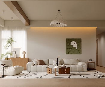 Modern A Living Room-ID:413242103