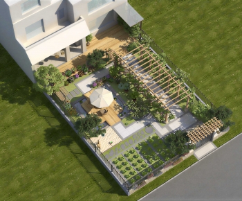 Modern Architectural Bird's-eye View Planning-ID:523283968