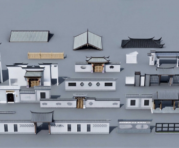 New Chinese Style Landscape Wall-ID:843692066