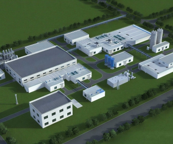 Modern Architectural Bird's-eye View Planning-ID:514256005