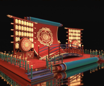 Chinese Style Stage Performance-ID:696628091